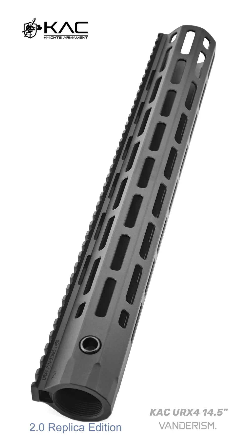 KAC URX4 V2 Metal Handguards | Gel Blaster WGG WGB Airsoft (Pre-Order 50 Hari)