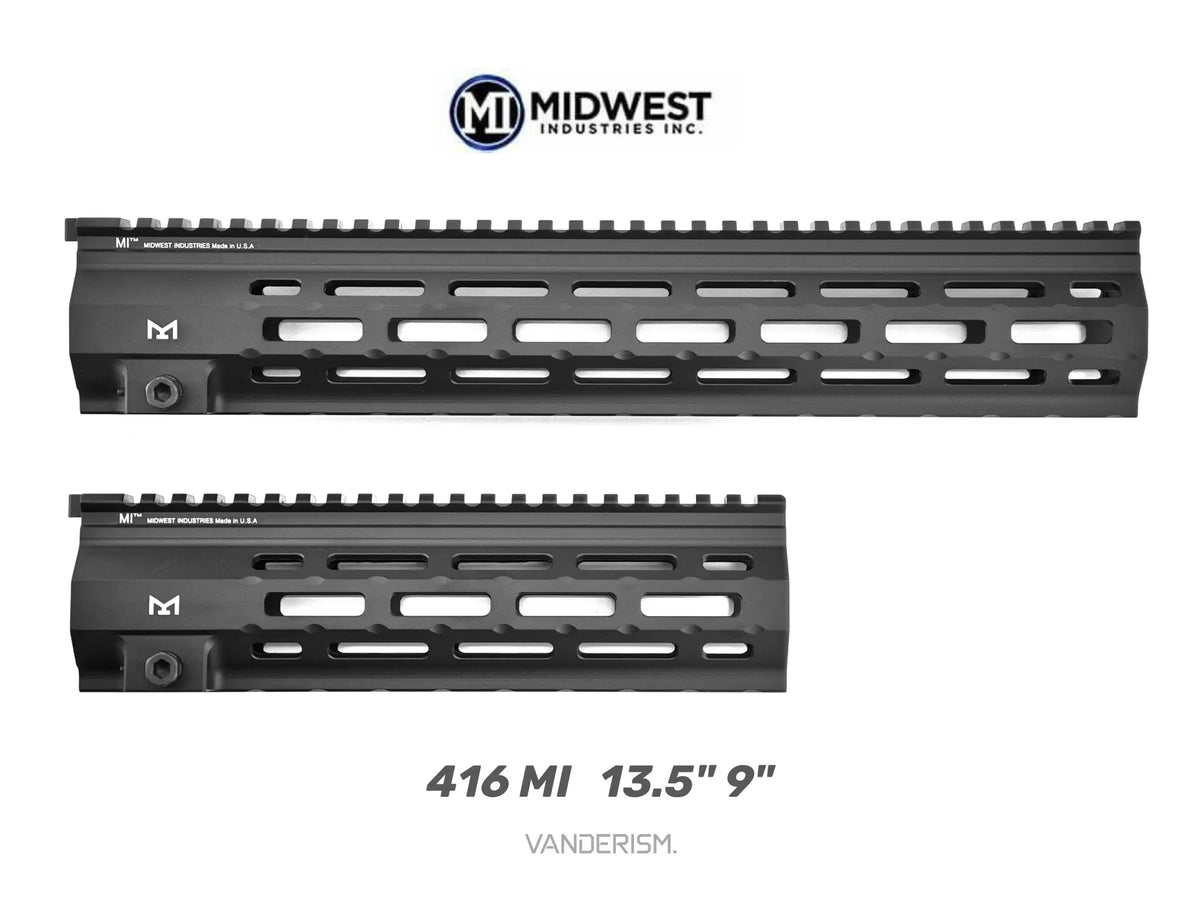 HK416 MI Metal Handguards | Gel Blaster WGG WGB Airsoft (Pre-Order 50 Hari)