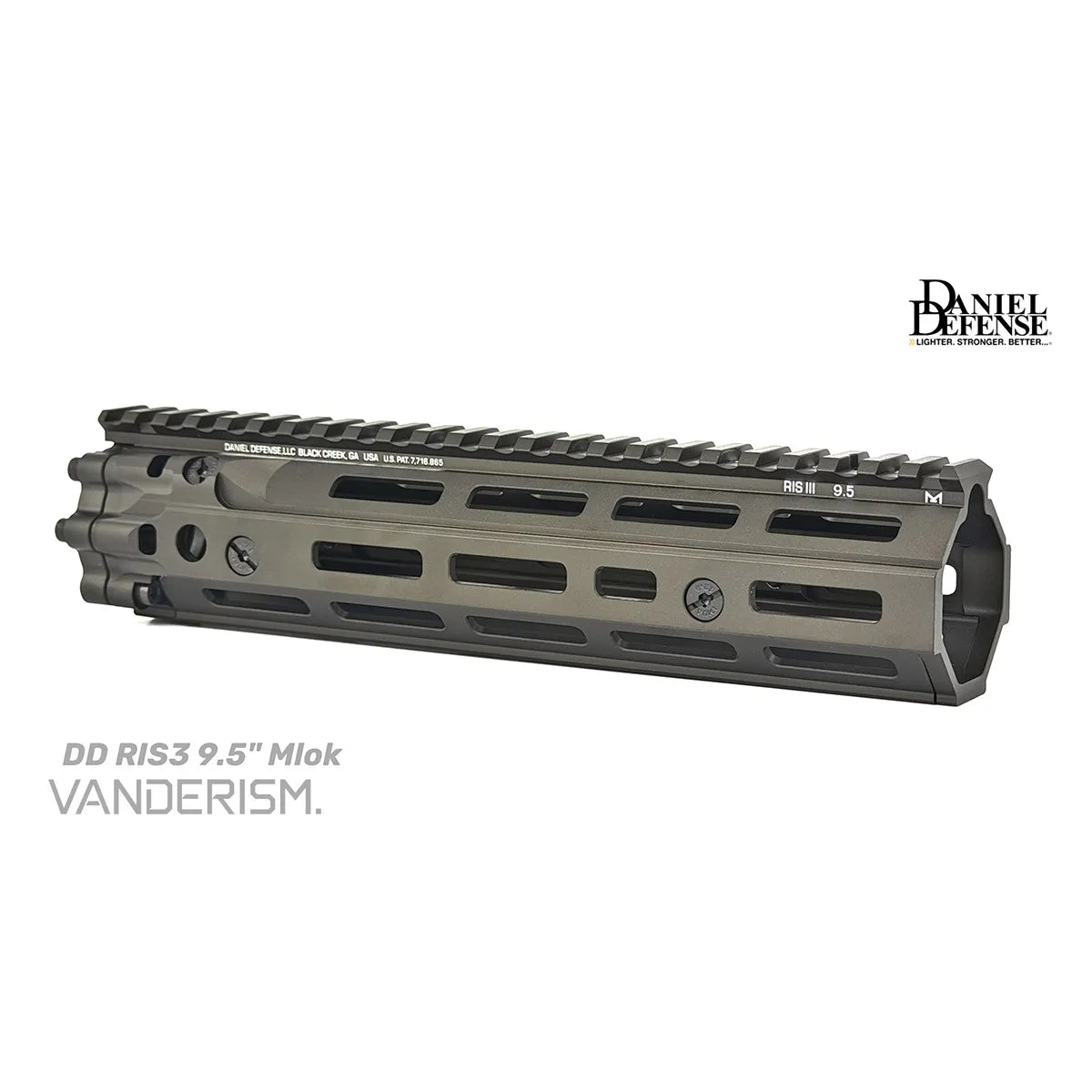 DD RIS3 Metal Handguards | Gel Blaster WGG WGB Airsoft (Pre-Order 50 Hari)