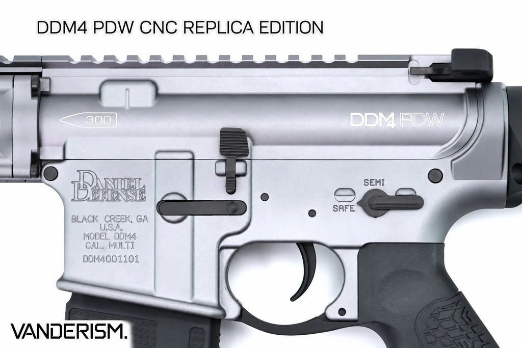 DDM4 PDW CNC Metal Body Kit | Gel Blaster WGG WGB (Pre-Order 50 Hari)