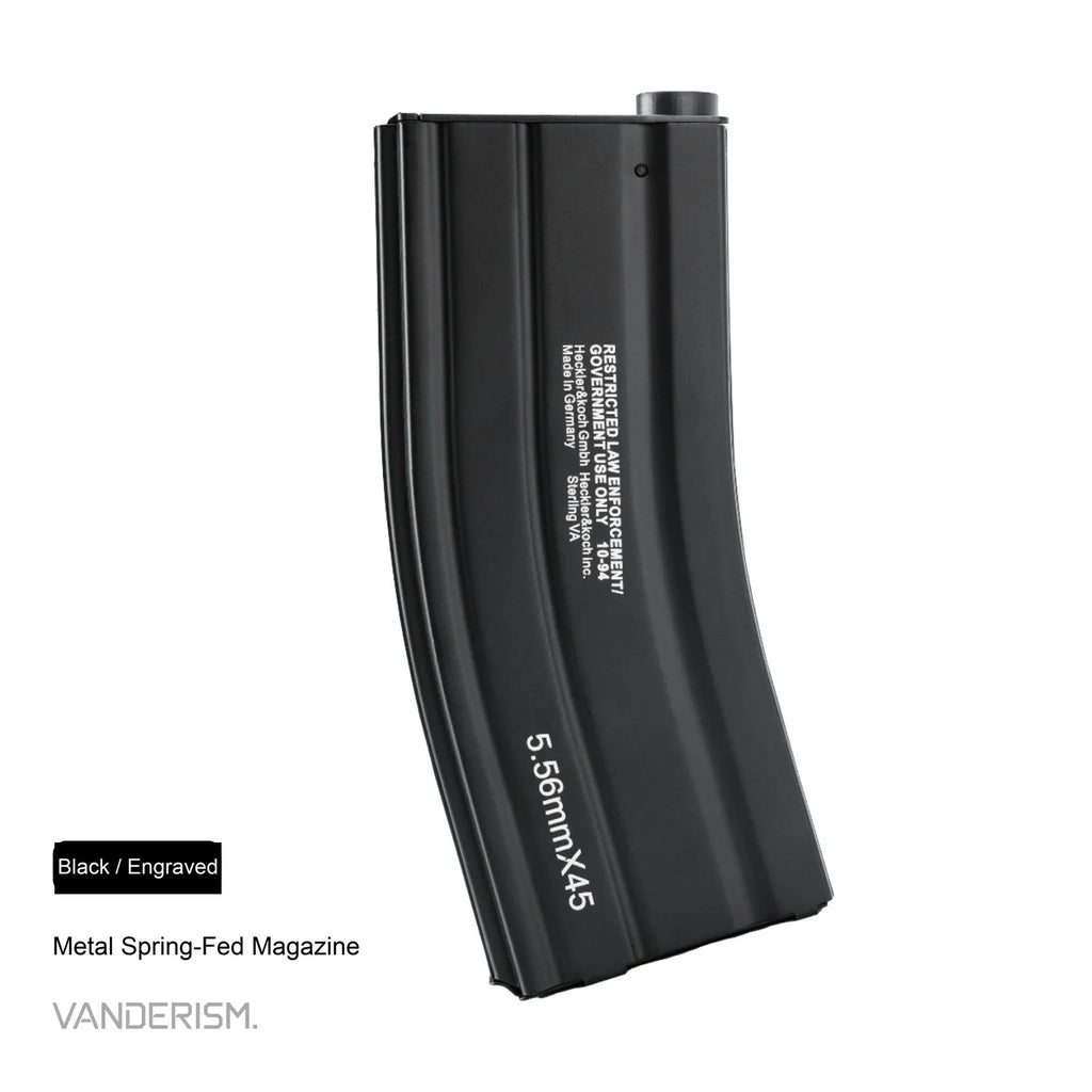 M4 HK416 Gen 2 Steel Pressure Magazines | Gel Blaster WGG WGB (Pre-Order 50 Hari)