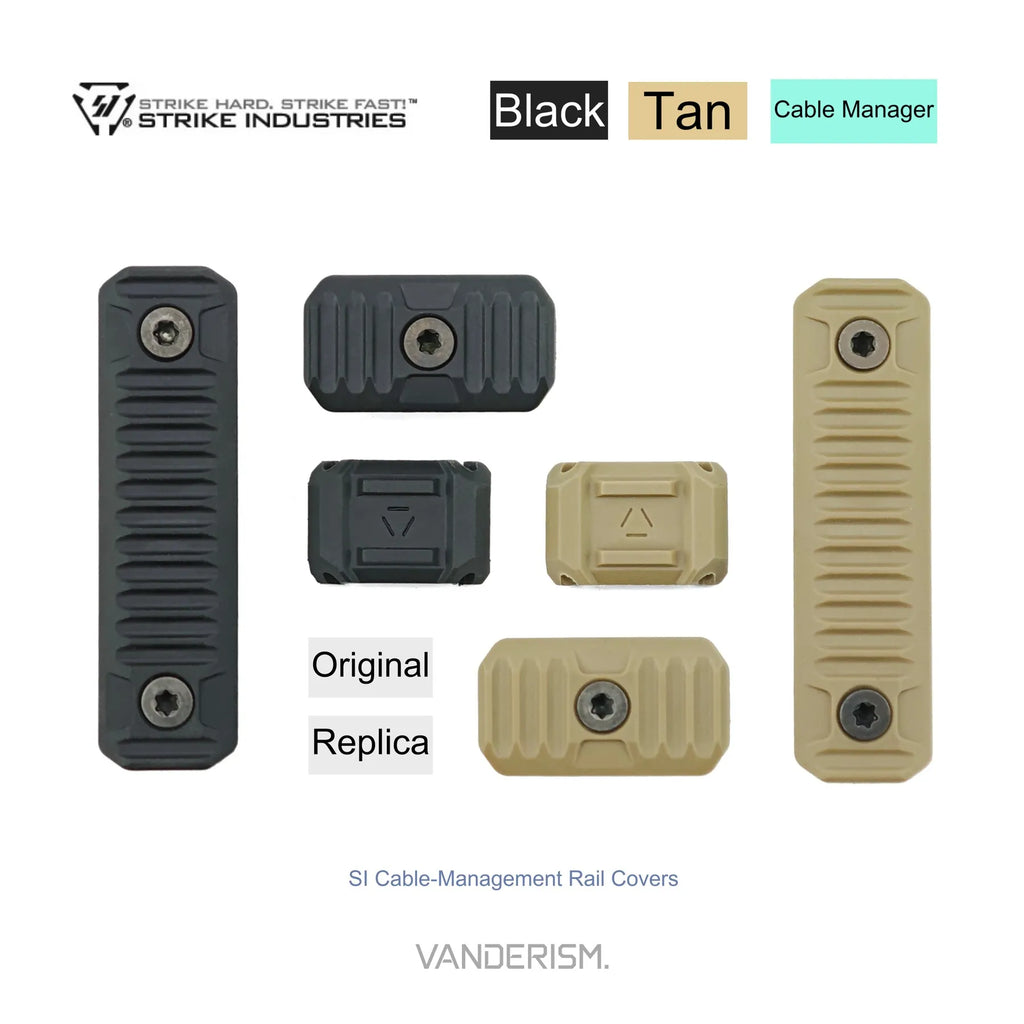 SI Nylon Wire Management Rail Covers (Pre-Order 50 Hari)