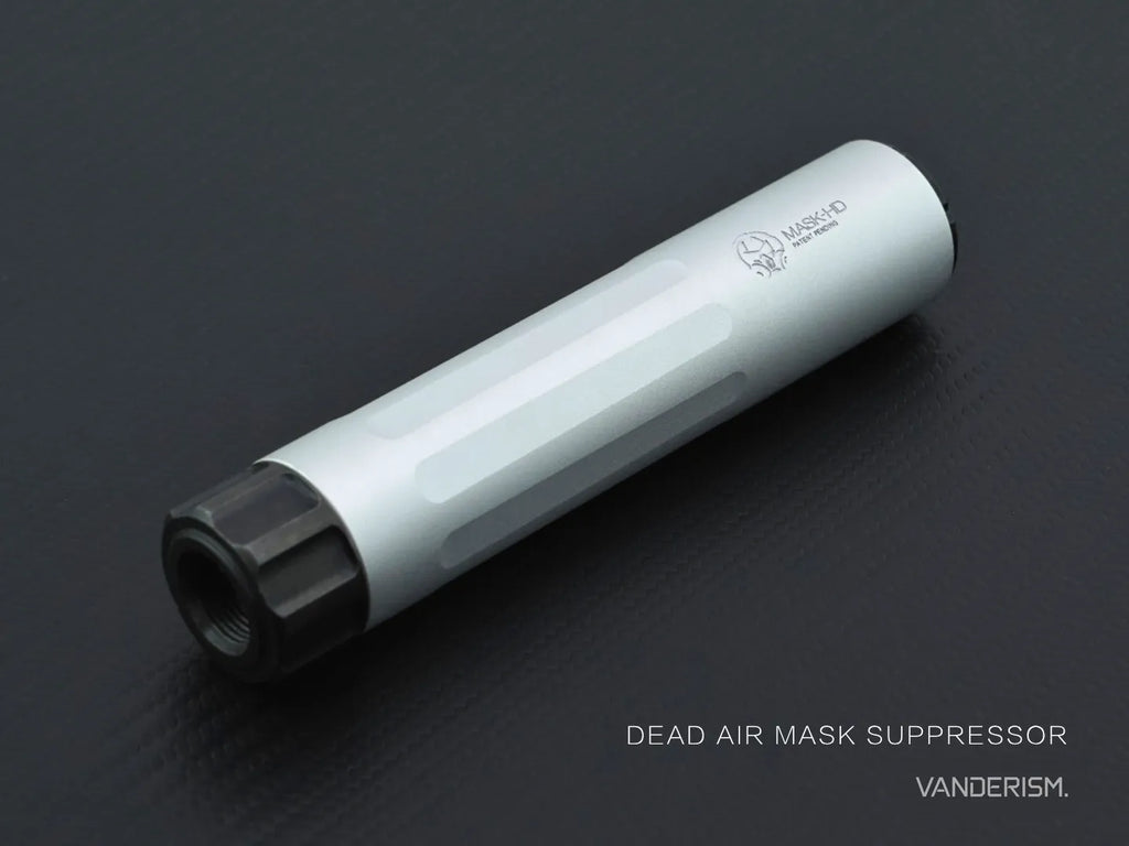 DEAD AIR MASK Steel Mock Suppressor | Gel Blaster WGG WGB Airsoft (Pre-Order 50 Hari)
