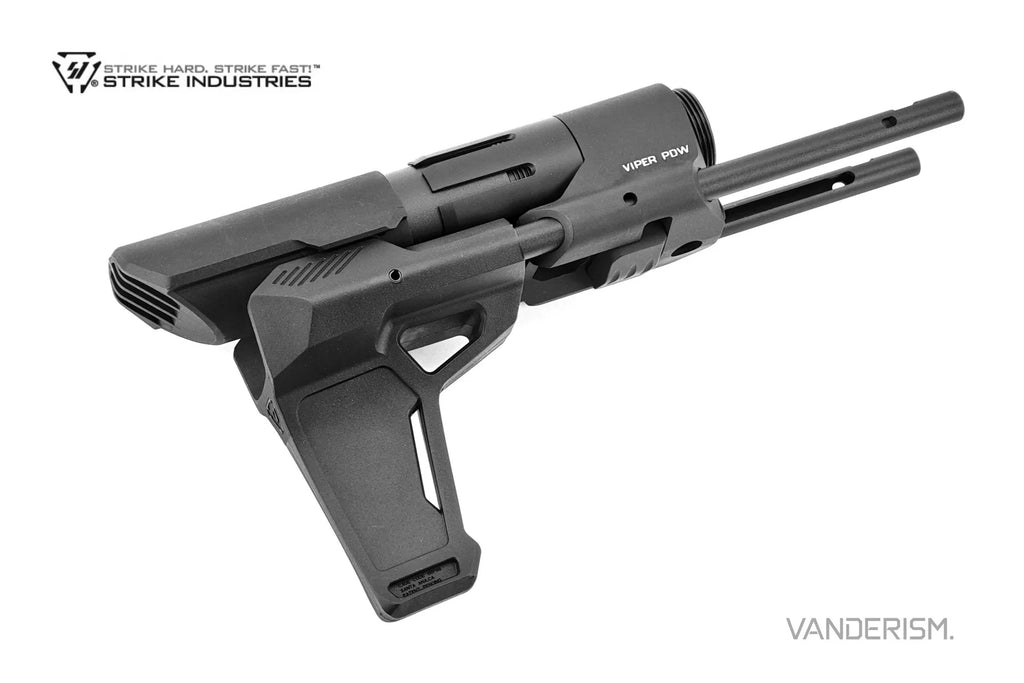 SI Gen 2 Viper Telescoping Metal Stock | Gel Blaster WGG WGB Airsoft (Pre-Order 50 Hari)