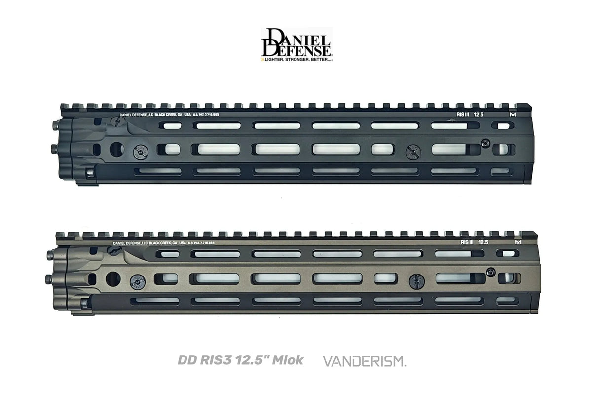 DD RIS3 Metal Handguards | Gel Blaster WGG WGB Airsoft (Pre-Order 50 Hari)
