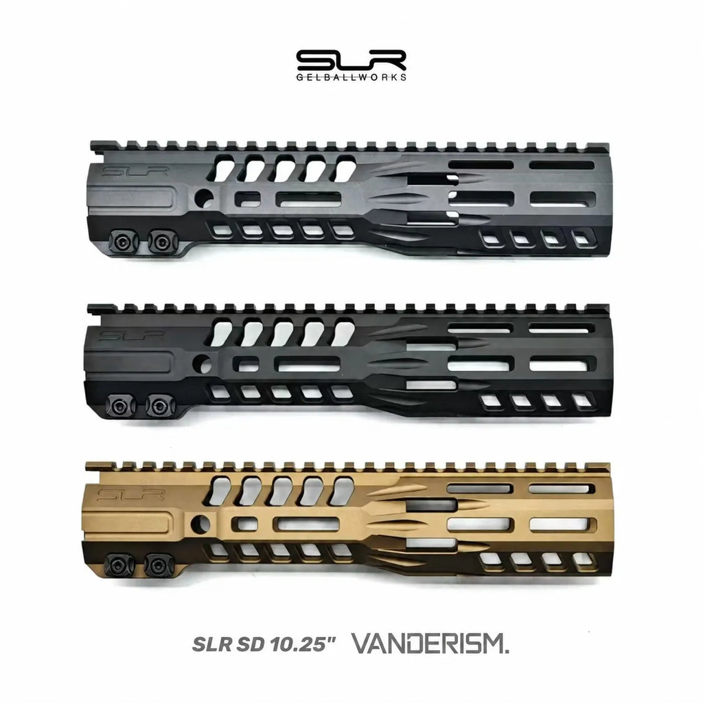 SLR SD Metal Handguards | Gel Blaster WGG WGB Airsoft (Pre-Order 50 Hari)