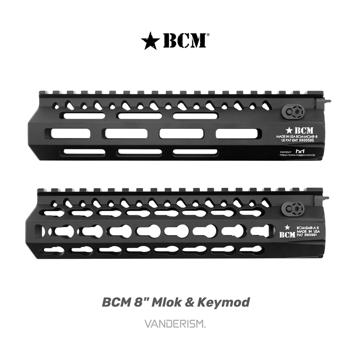 BCM Metal Handguards | Gel Blaster WGG WGB Airsoft (Pre-Order 50 Hari)