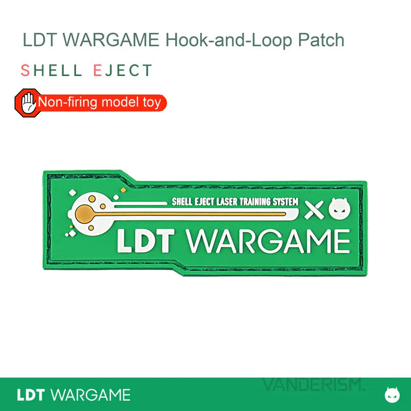 LDT SE Shell-Ejecting Toy Model Hook-and-Loop Morale Patch (Pre-Order 50 Hari)