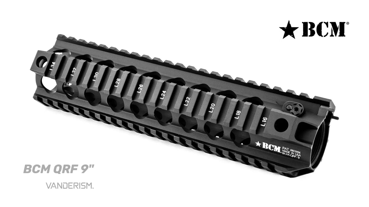 BCM QRF Metal Handguards | Gel Blaster WGG WGB Airsoft (Pre-Order 50 Hari)