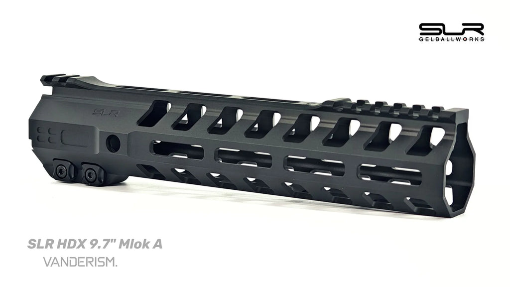 SLR HDX 9.7 Inch Metal Handguard | Gel Blaster WGG WGB Airsoft (Pre-Order 50 Hari)
