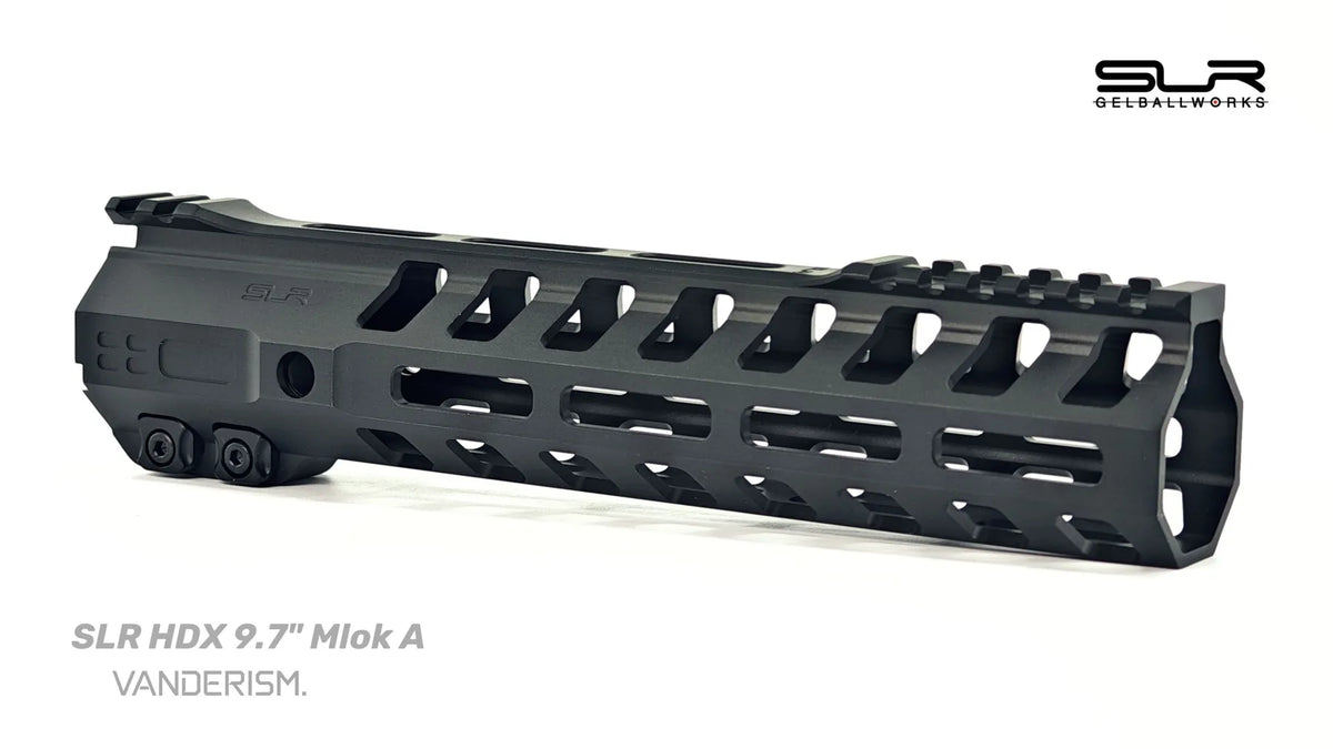 SLR HDX 9.7 Inch Metal Handguard | Gel Blaster WGG WGB Airsoft (Pre-Order 50 Hari)