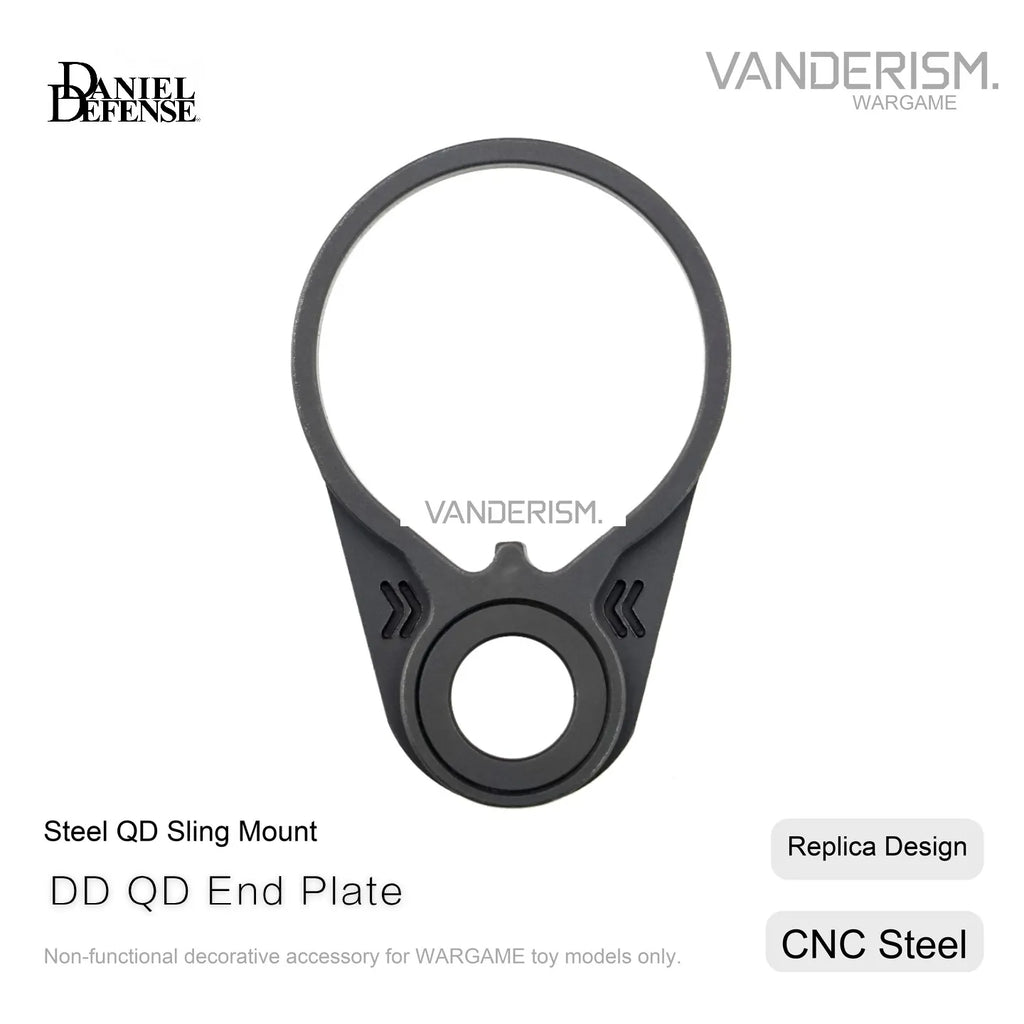 DD Steel Buffer Tube QD Sling Mount | Gel Blaster WGG WGB Airsoft (Pre-Order 50 Hari)