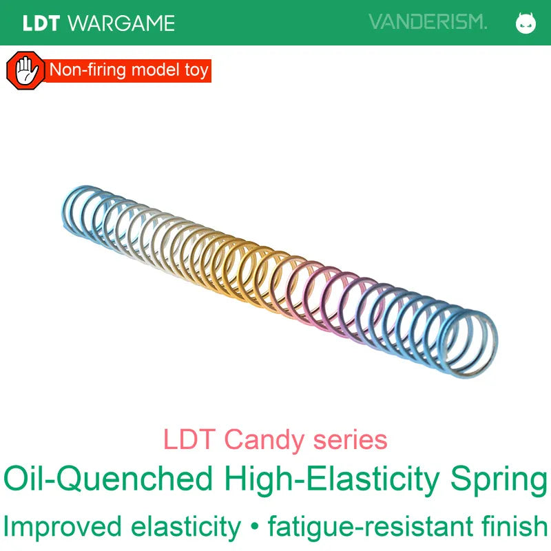 LDT Candy Oil-Quenched Fatigue-Resistant High-Elasticity Spring (Pre-Order 50 Hari)