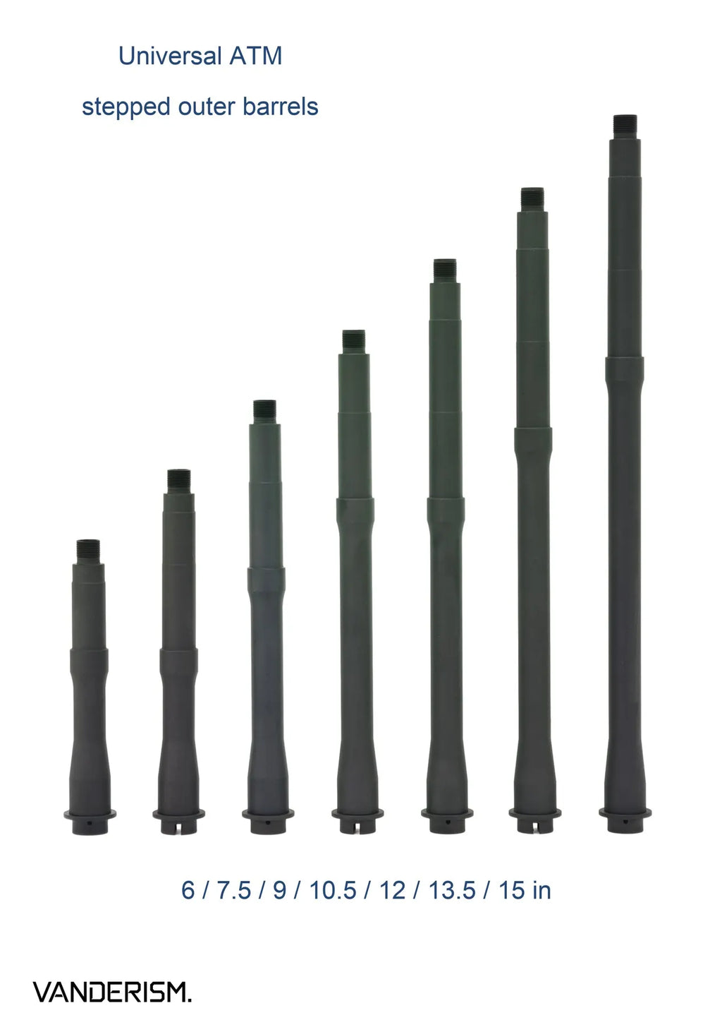 DD BCM GEISSELE Stepped Outer Barrels for ATM (Pre-Order 50 Hari)