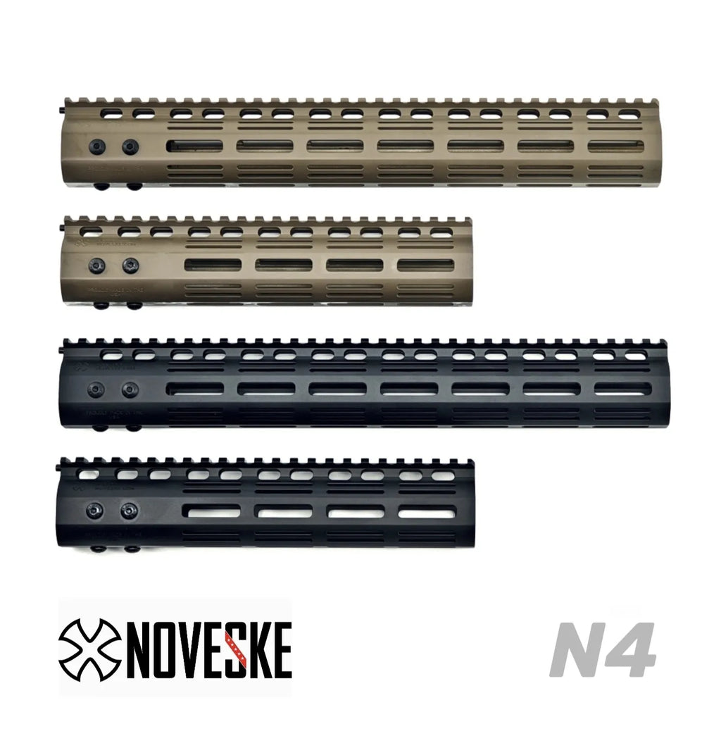 NOVESKE NSR N4 Metal Handguards | Gel Blaster WGG WGB Airsoft (Pre-Order 50 Hari)