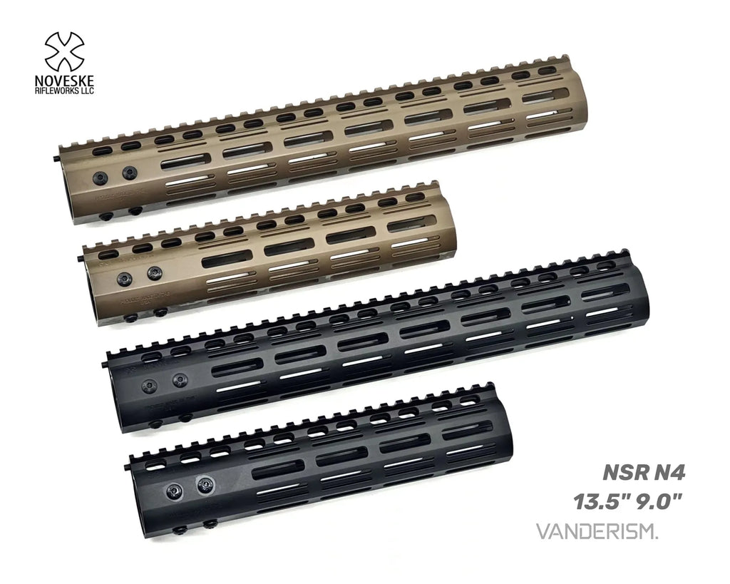NOVESKE NSR N4 Metal Handguards | Gel Blaster WGG WGB Airsoft (Pre-Order 50 Hari)