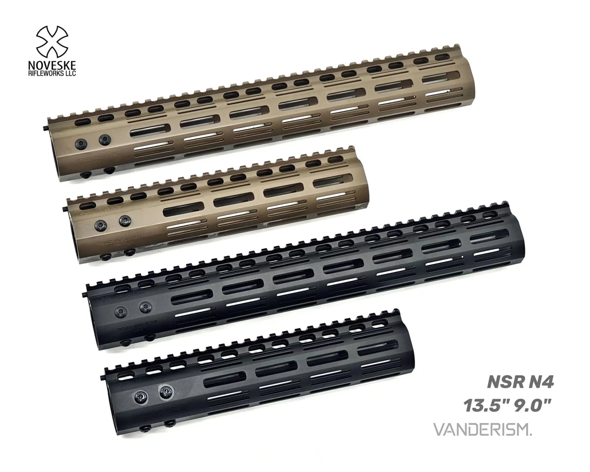 NOVESKE NSR N4 Metal Handguards | Gel Blaster WGG WGB Airsoft (Pre-Order 50 Hari)