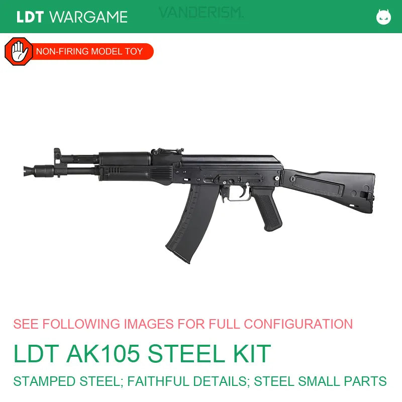 LDT AK105 Toy Model Kit (Pre-Order 50 Hari)
