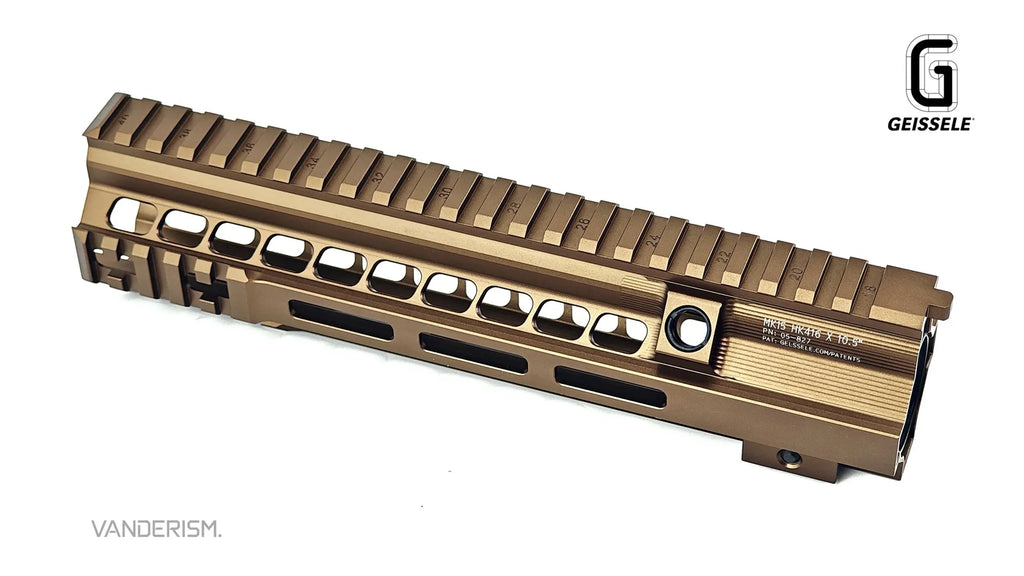 GEISSELE HK416 MK15 Metal Handguard | Gel Blaster WGG WGB Airsoft (Pre-Order 50 Hari)