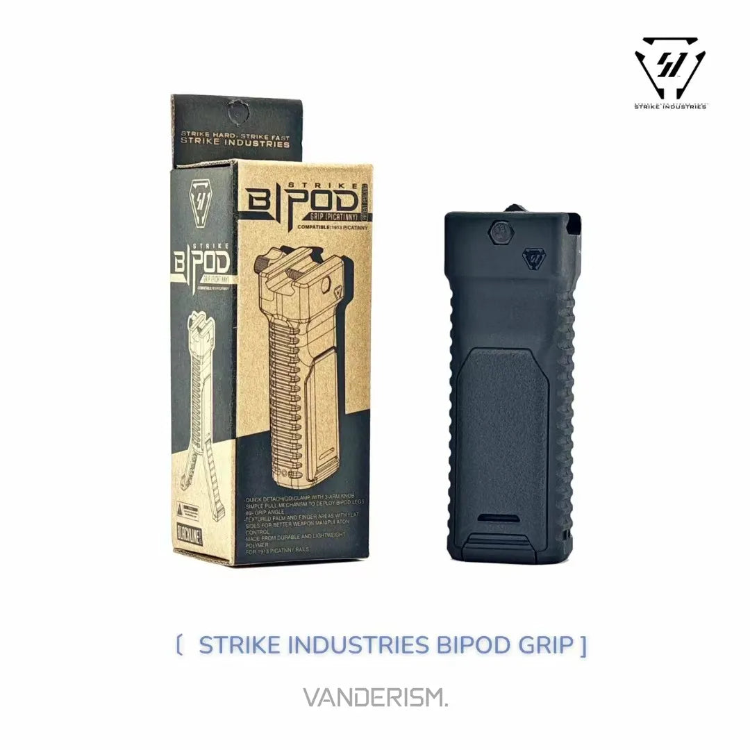SI Strike Nylon Bipod Grip | Gel Blaster WGG WGB (Pre-Order 50 Hari)