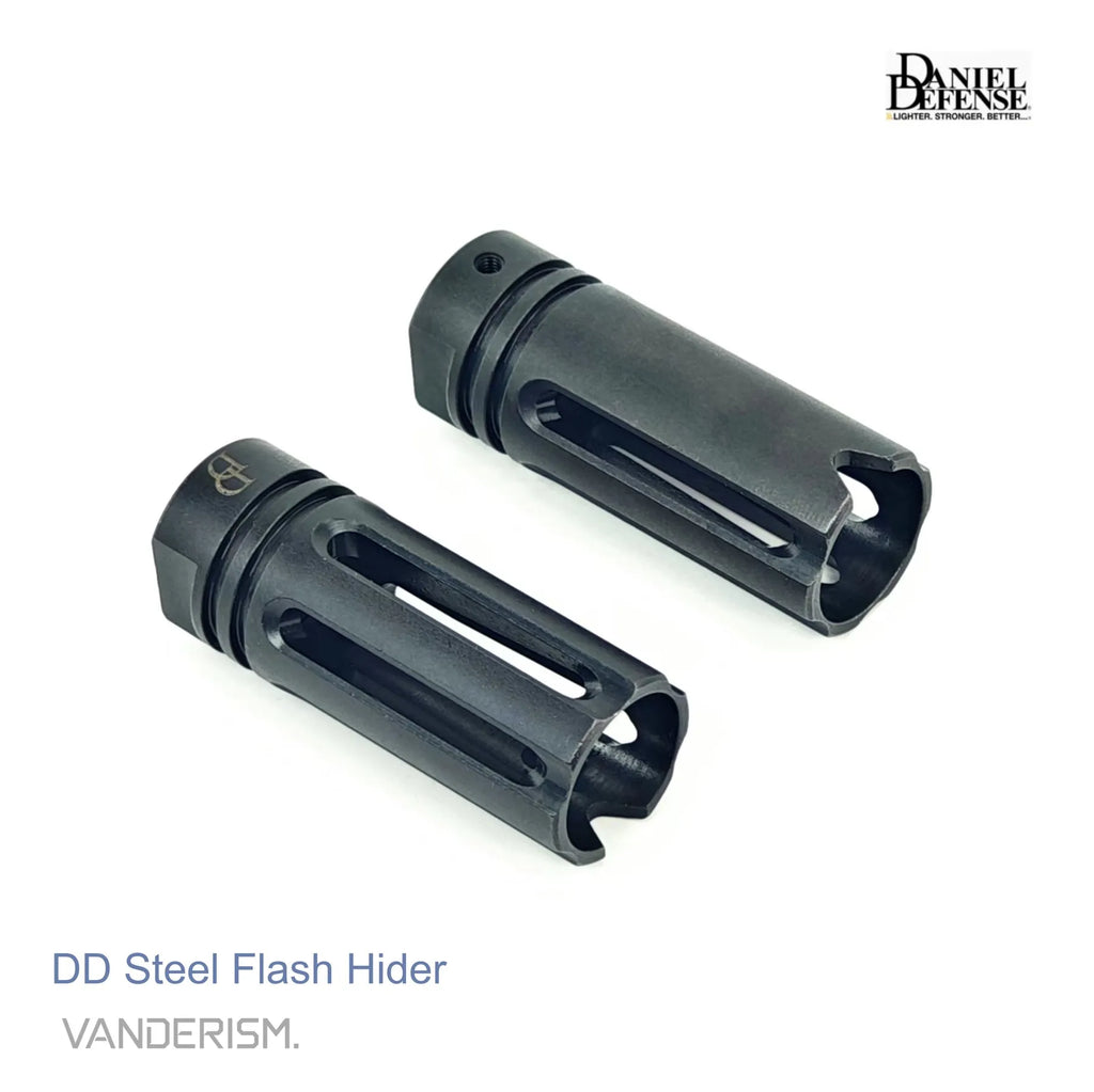 DD Steel Flash Hider | Gel Blaster WGG WGB Airsoft (Pre-Order 50 Hari)