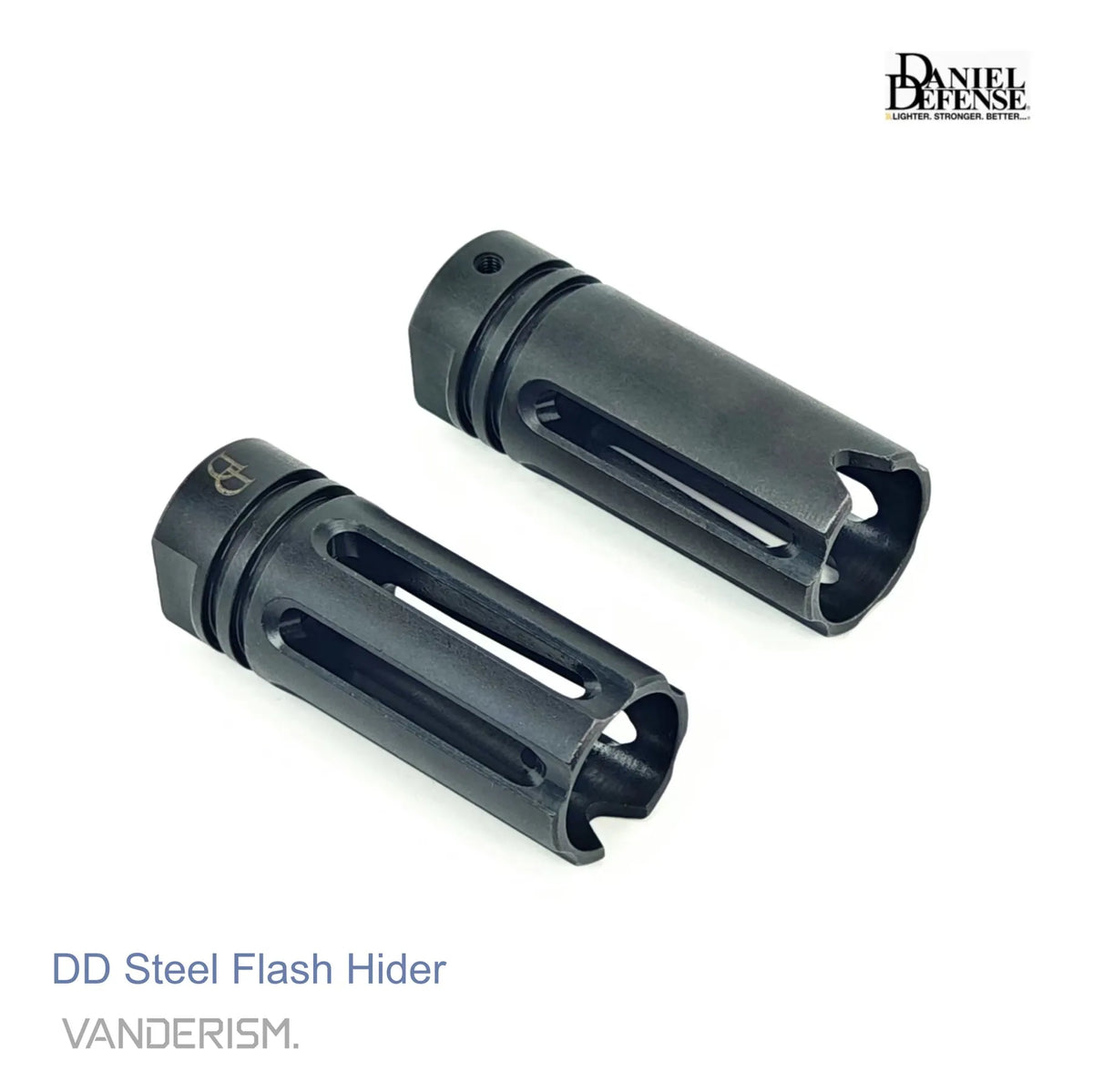 DD Steel Flash Hider | Gel Blaster WGG WGB Airsoft (Pre-Order 50 Hari)
