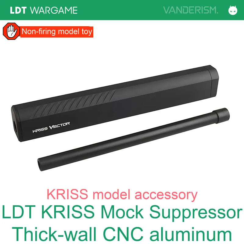 LDT KRISS Vector Handguard, Mock Suppressor and Rail Accessories (Pre-Order 50 Hari)