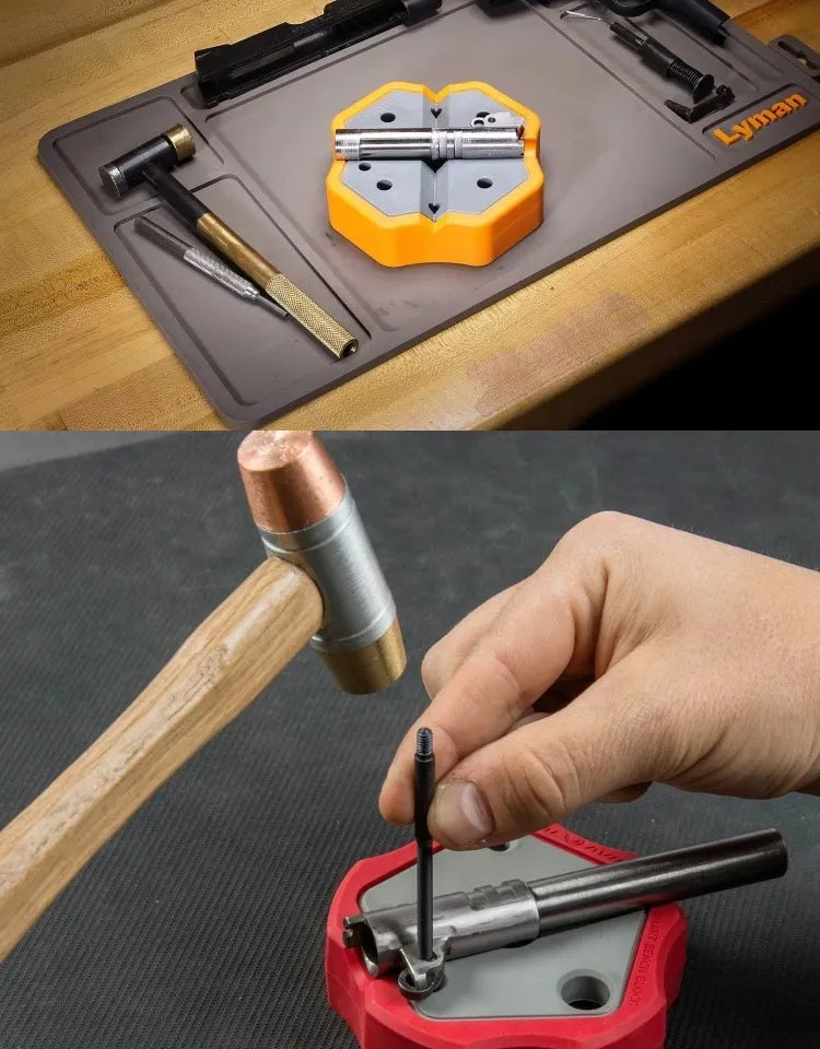Magnetic Bench Block and Parts Tray | Perlengkapan Gel Blaster WGG (Pre-Order 50 Hari)