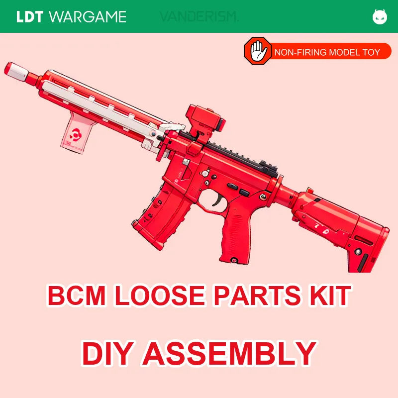 BCM Self-Assembly Toy Model Kit, LDX 3.0 / 7075 Electronic-Control Gearbox (Pre-Order 50 Hari)