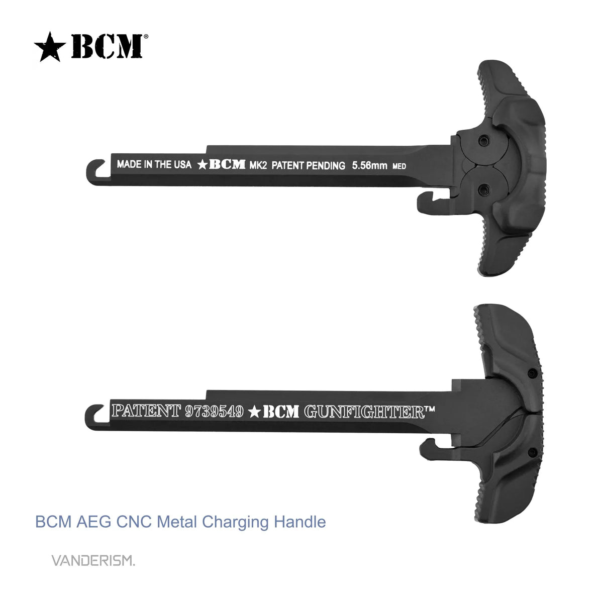 BCM MK2 CNC Charging Handle for V2 (Pre-Order 50 Hari)