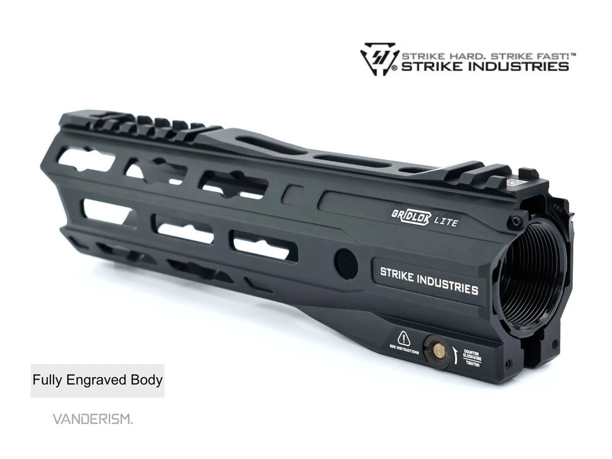 SI GRIDLOK Gen 3 Quick Release Metal Handguard | Gel Blaster WGG WGB Airsoft (Pre-Order 50 Hari)