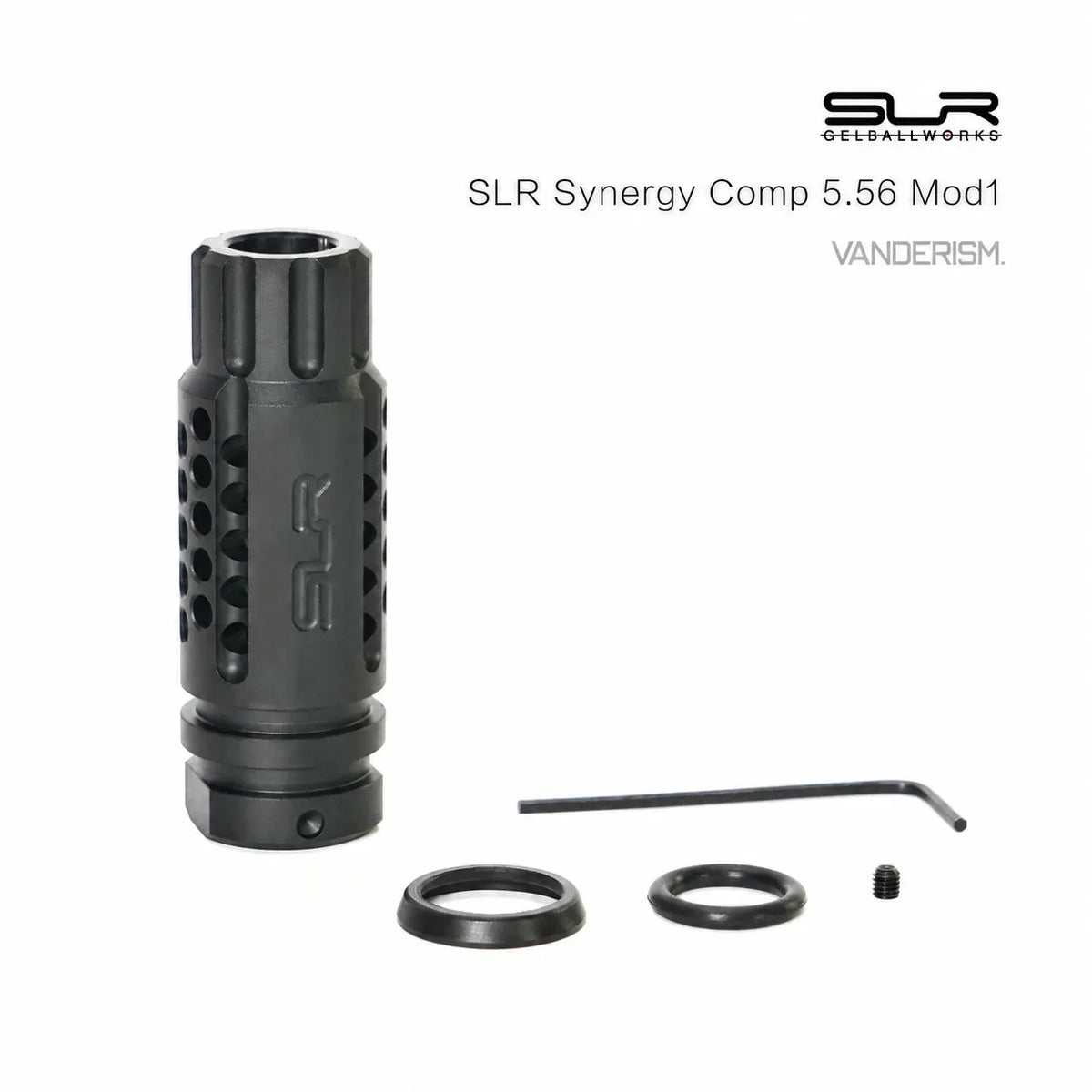 SLR CNC Handstop and SC Metal Flash Hider (Pre-Order 50 Hari)