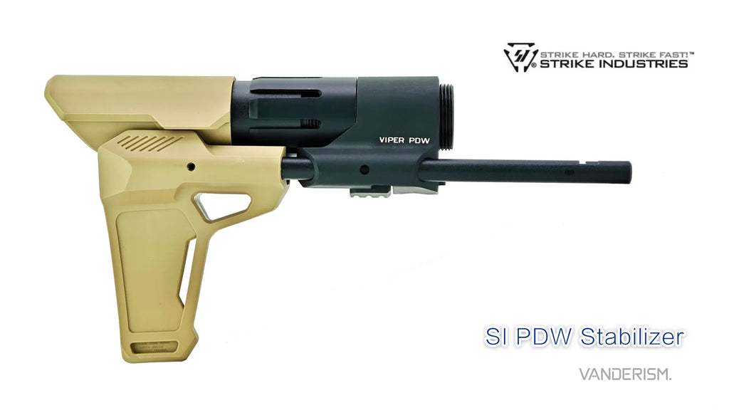 SI Gen 2 Viper Telescoping Metal Stock | Gel Blaster WGG WGB Airsoft (Pre-Order 50 Hari)