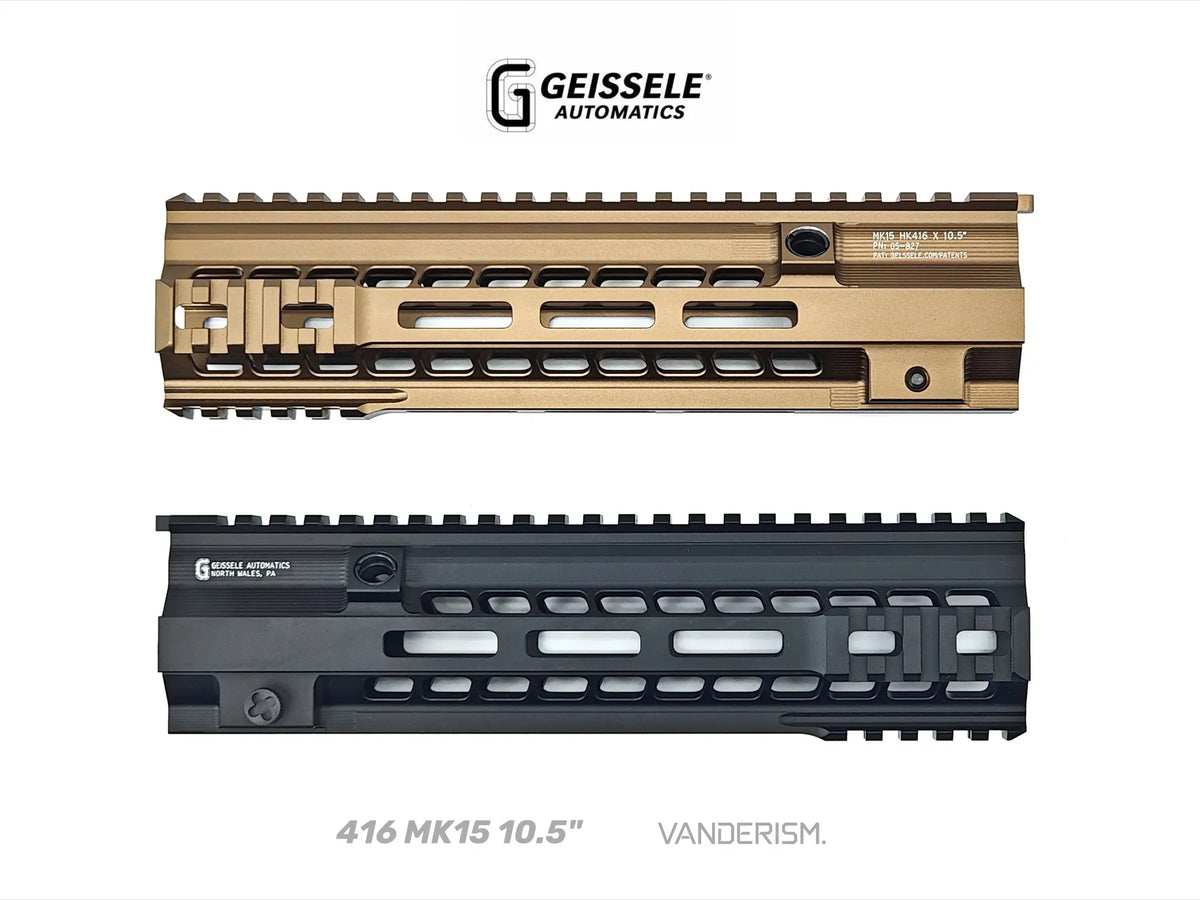 GEISSELE HK416 MK15 Metal Handguard | Gel Blaster WGG WGB Airsoft (Pre-Order 50 Hari)