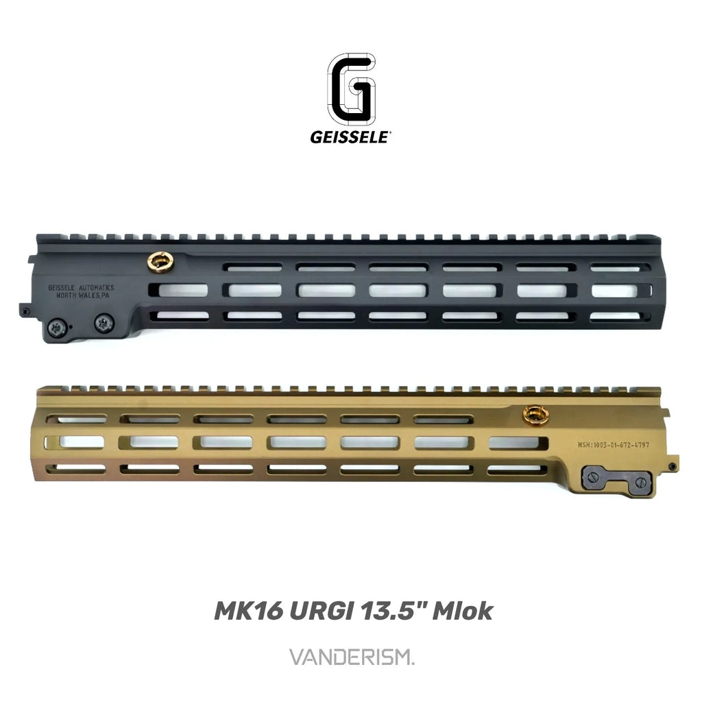 GEISSELE URGI MK16 Metal Handguards | Gel Blaster WGG WGB Airsoft (Pre-Order 50 Hari)