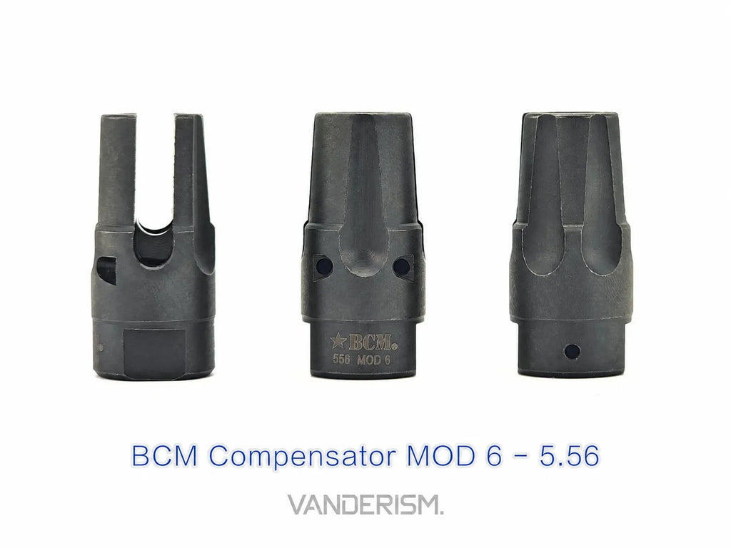 BCM MOD Steel Flash Hiders 14mm CCW | Gel Blaster WGG WGB Airsoft (Pre-Order 50 Hari)