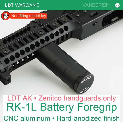 AK RK-1L CNC Aluminum Battery Foregrip, Zenitco Handguards Only (Pre-Order 50 Hari)