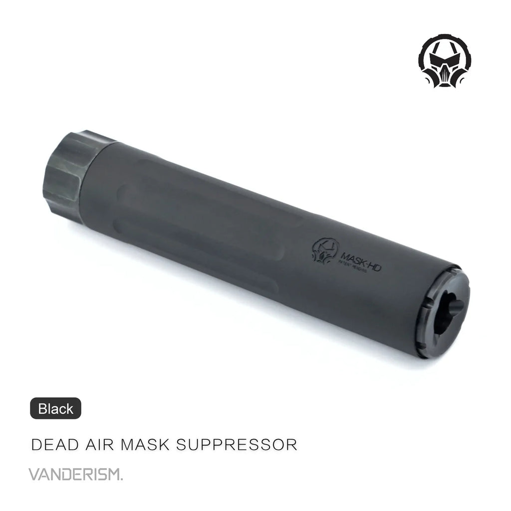 DEAD AIR MASK Steel Mock Suppressor | Gel Blaster WGG WGB Airsoft (Pre-Order 50 Hari)