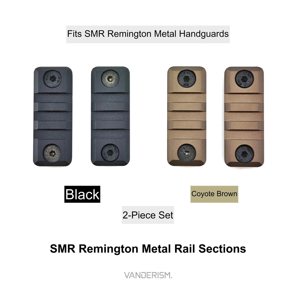 SMR and Remington Metal Rail Sections (Pre-Order 50 Hari)