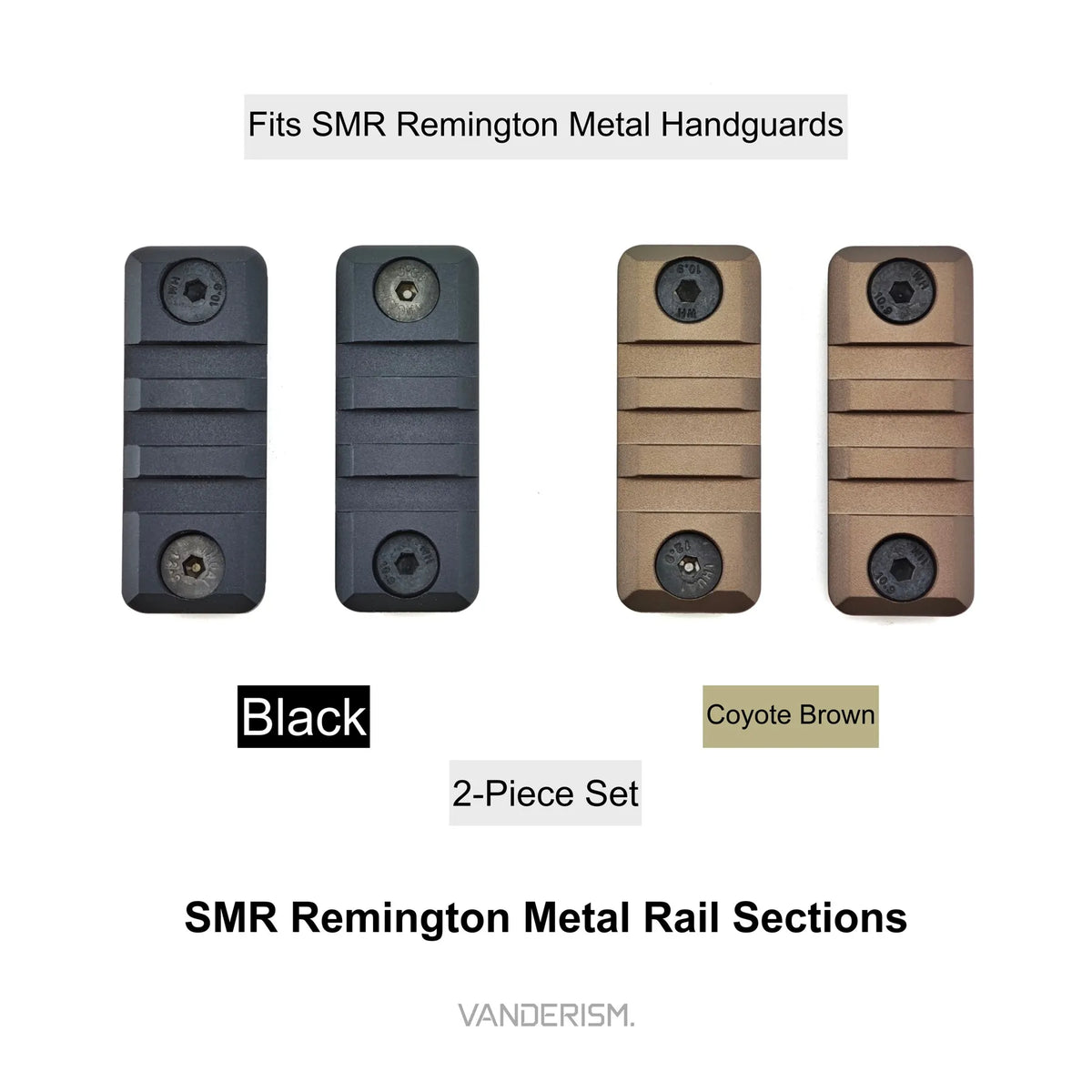 SMR and Remington Metal Rail Sections (Pre-Order 50 Hari)