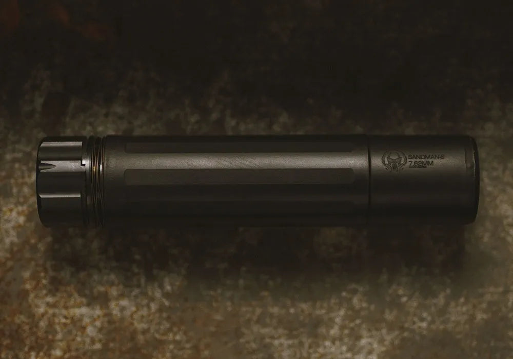 N4 SANDMAN Steel Flash Hider and Mock Suppressor Set | Gel Blaster WGG WGB Airsoft (Pre-Order 50 Hari)