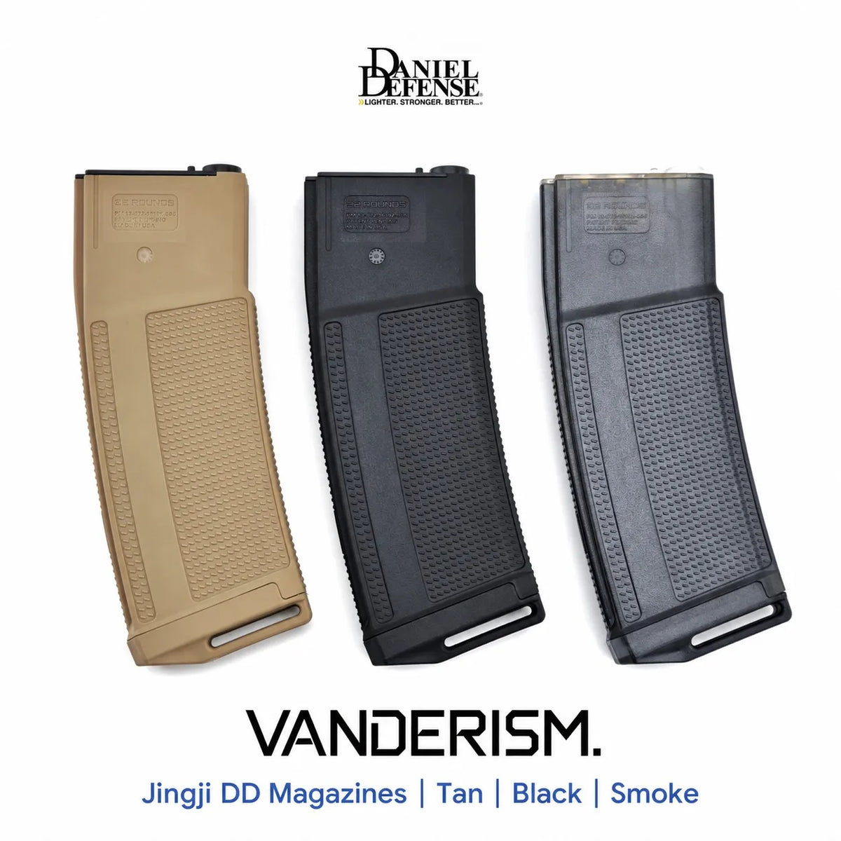 Jingji DD Nylon and Clear Magazines (Pre-Order 50 Hari)
