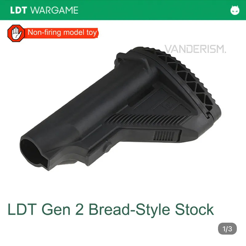 LDT Gen 2 Bread-Style Replica Stock for HK416D / HK416A5 (Pre-Order 50 Hari)