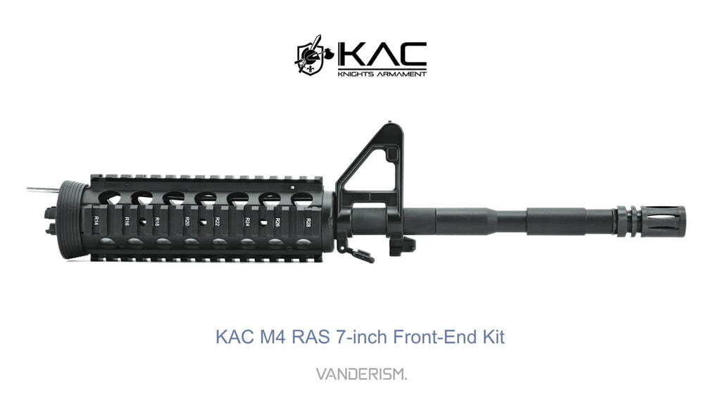 KAC M4 RAS 7 Inch Metal Front End Kit | Gel Blaster WGG WGB (Pre-Order 50 Hari)