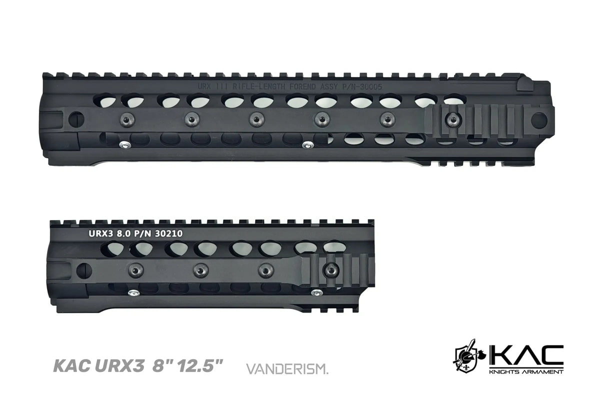 KAC URX3 Metal Handguards | Gel Blaster WGG WGB Airsoft (Pre-Order 50 Hari)