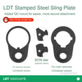 LDT Stamped All-Steel Butterfly Sling Plate with QD Swivel Mount (Pre-Order 50 Hari)