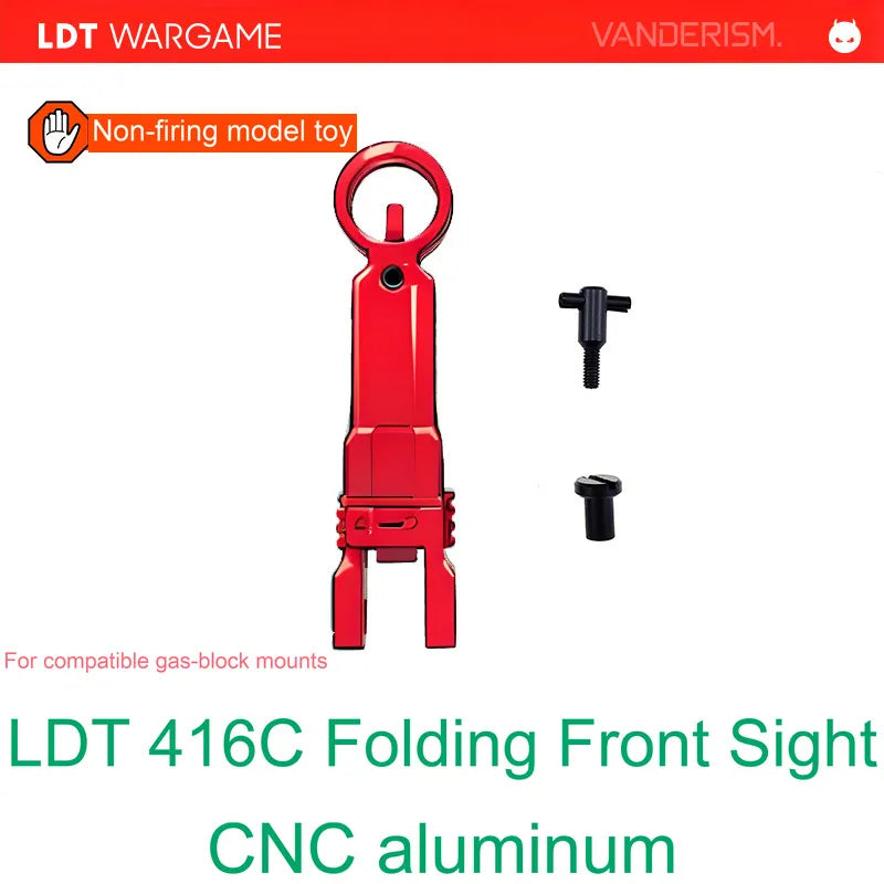 LDT 416C Aluminum Folding Front Sight (Pre-Order 50 Hari)