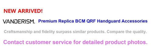 BCM QRF Metal Handguards | Gel Blaster WGG WGB Airsoft (Pre-Order 50 Hari)