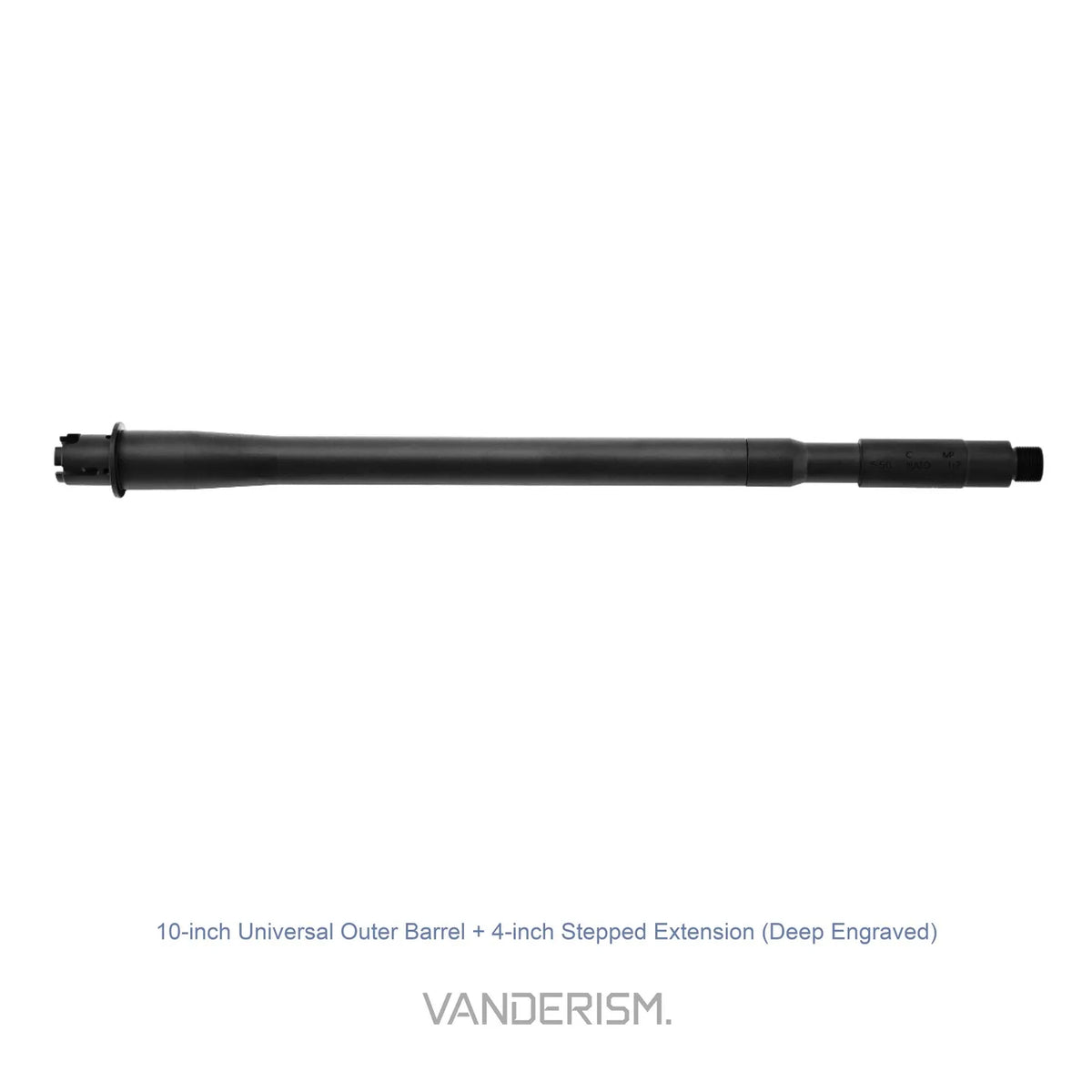 Dimpled 14 Inch Outer Barrel for V2 and ATM (Pre-Order 50 Hari)