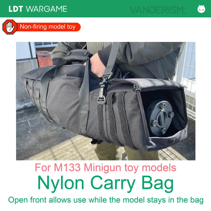 M133 Mini-Vulcan Gatling Toy-Model Carry Bag (Pre-Order 50 Hari)